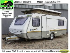 Pre-owned 2009 Jurgens Palma Caravan (On Road) for sale