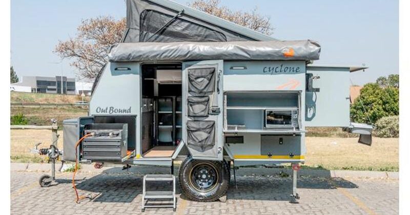 Pre-owned 2023 Outbound Cyclone FB Caravan (gravel Road) for sale
