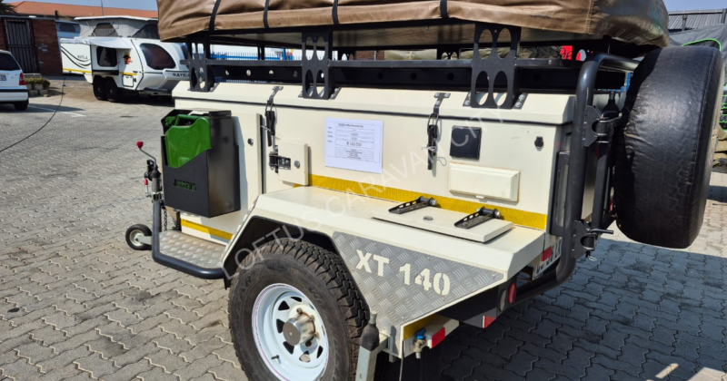 Pre-owned 2014 Jurgens Safari XT140 Off-Road Camping Trailer for sale