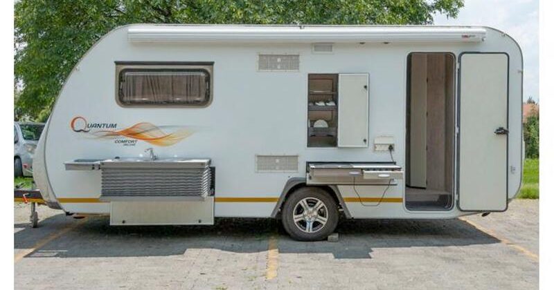 Pre-owned 2022 Quantum Comfort Deluxe Caravan (On road) for sale