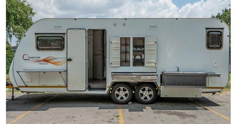 Pre-owned 2024 Quantum Pinnacle Caravan (On road) for sale