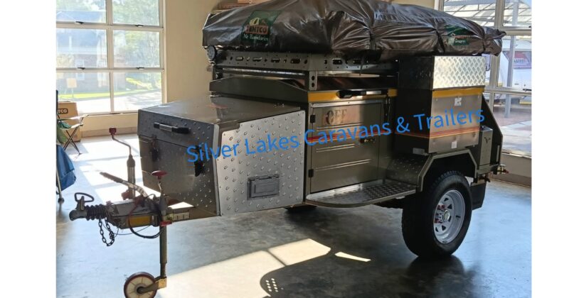 Pre-owned 2019 Venter Off Roader Braked Trailer with Extras for sale