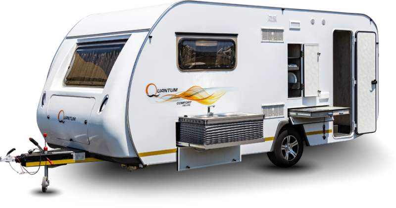 Pre-owned 2021 Quantum Comfort Deluxe Caravan for sale